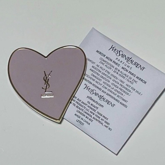 YSL Pink Heart Mirror NEW - Picture 2 of 2